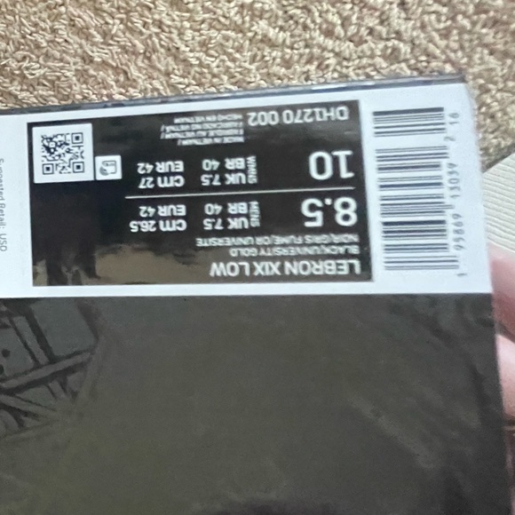 Lebron XIX Nike low top men’s 8.5 worn once - Picture 7 of 7